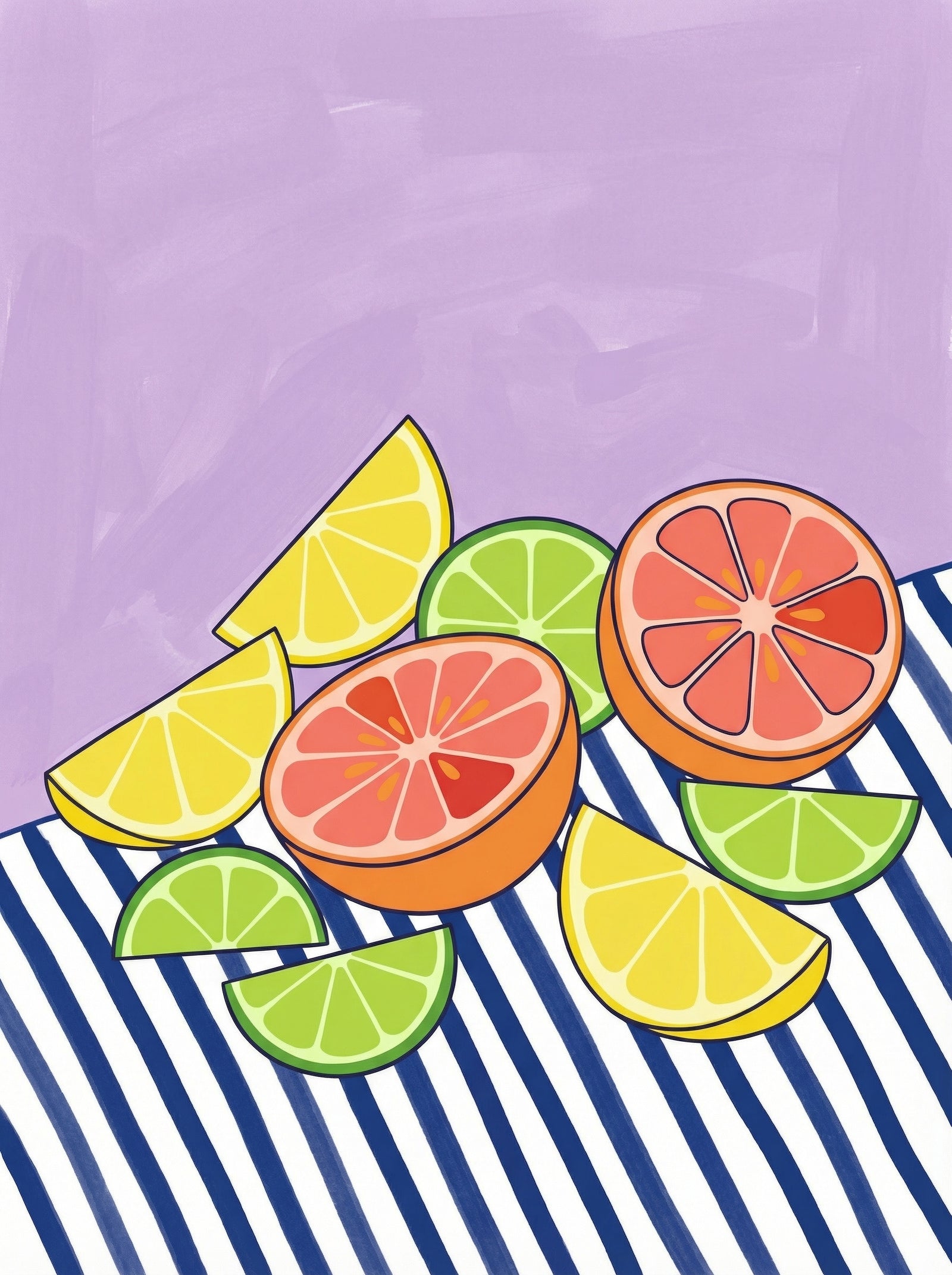 Poster in black frame