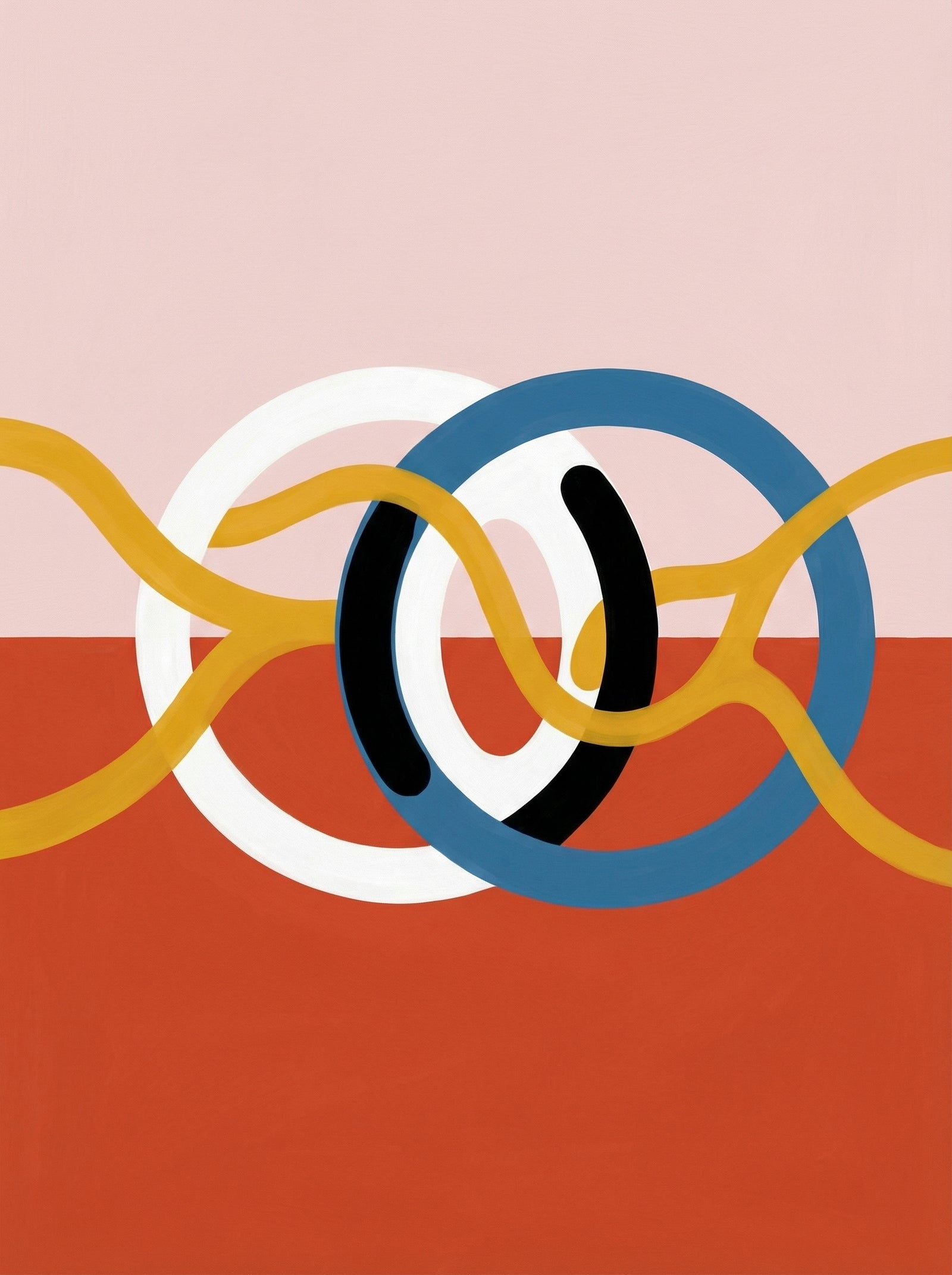 Poster in black frame