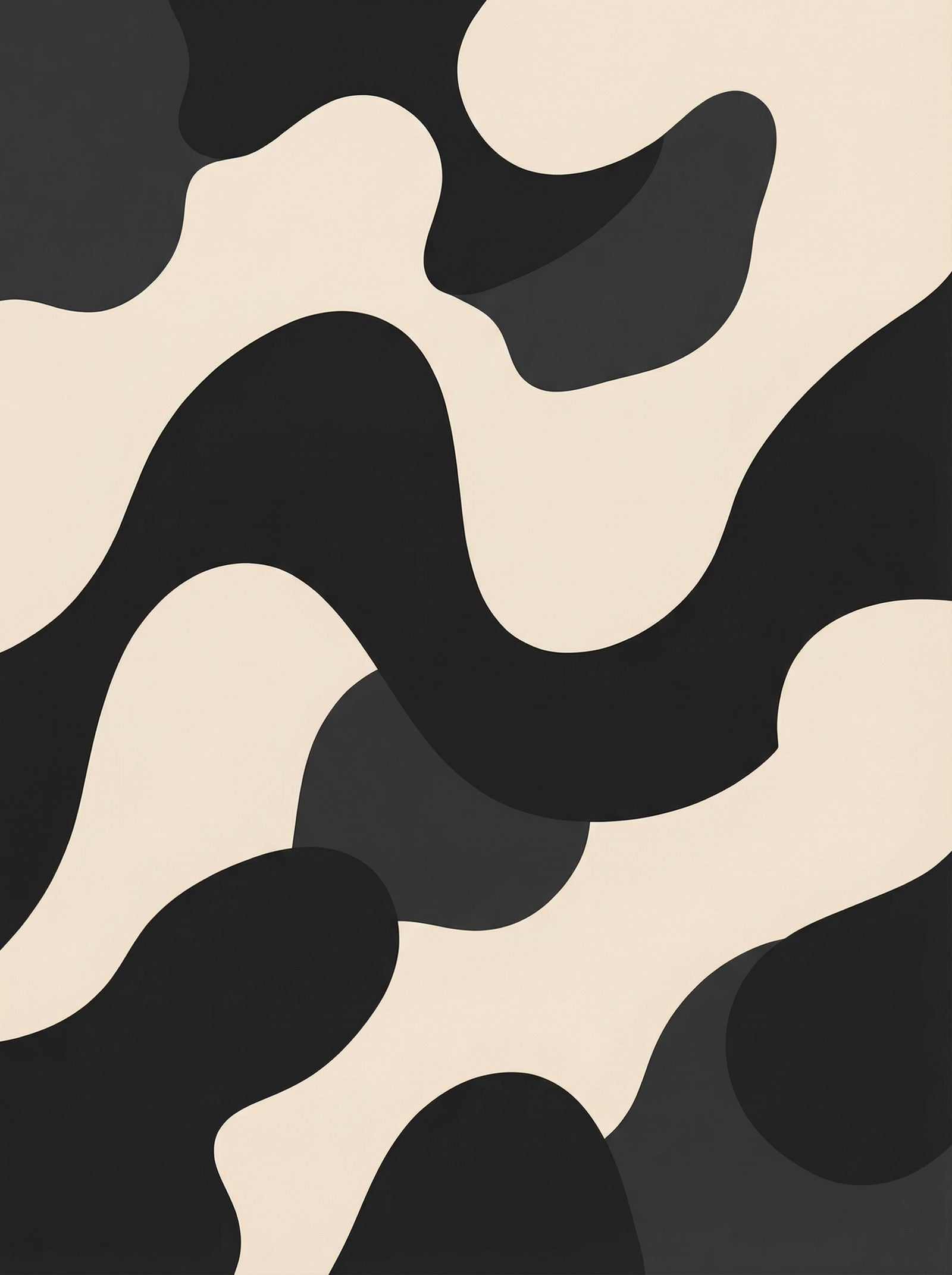 Poster in black frame