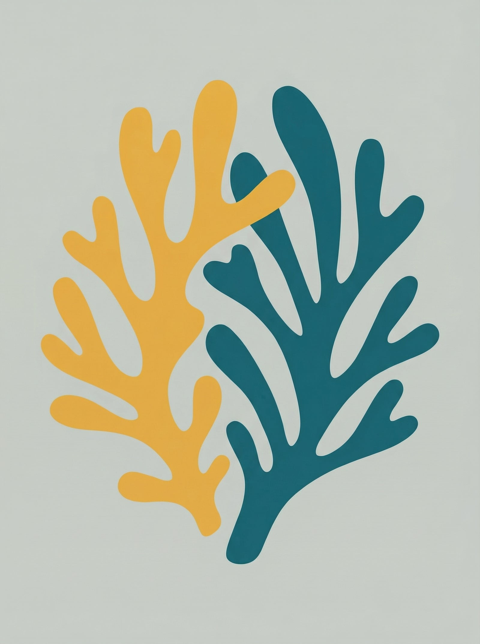 Poster in black frame