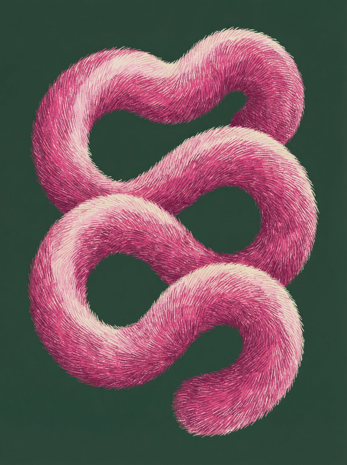 Poster in black frame