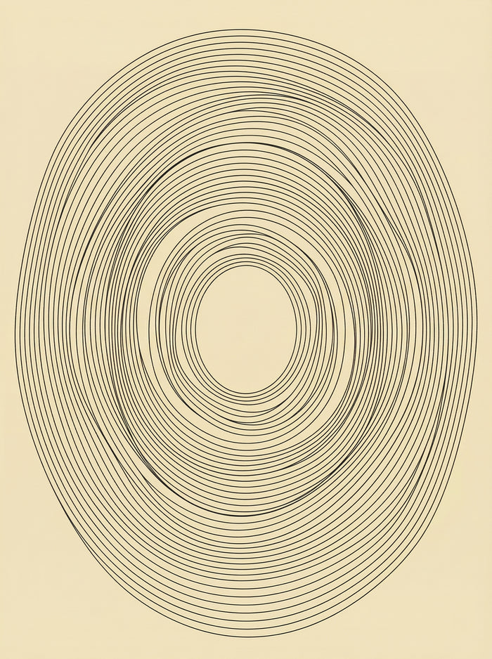 Poster in black frame