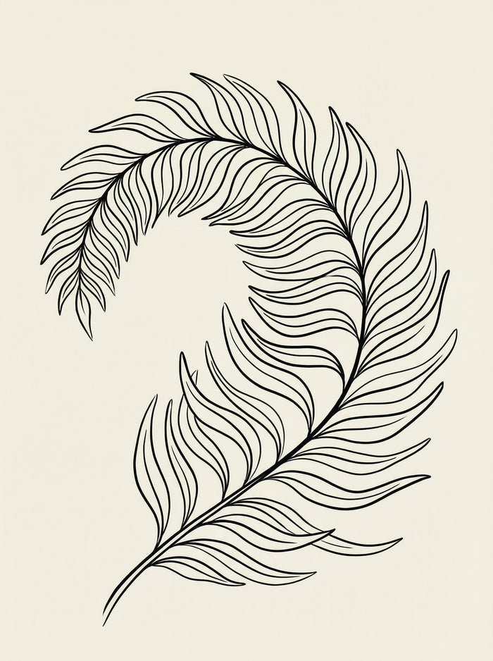 Organic Flow – plakat og kunsttryk