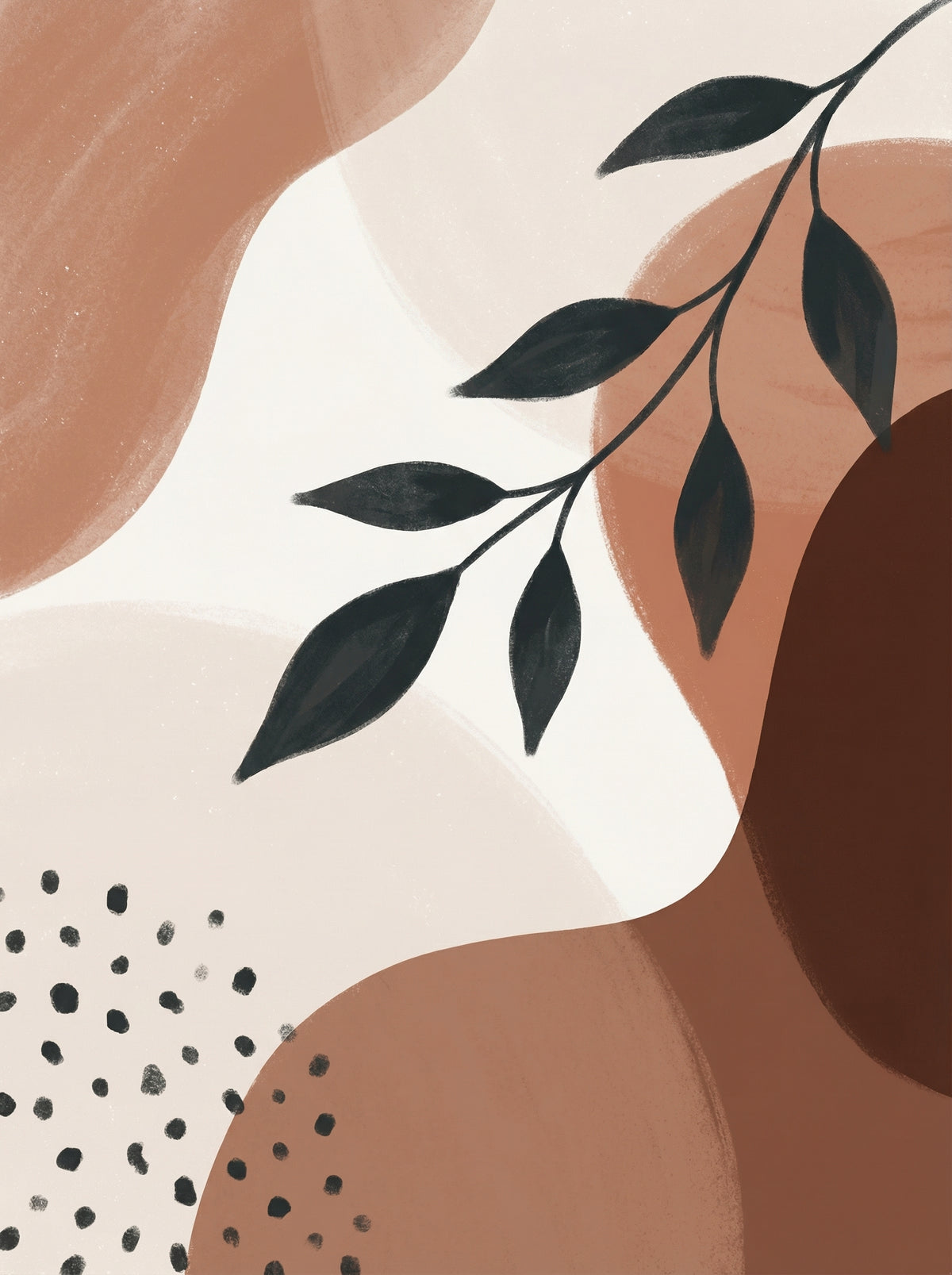 Poster in black frame