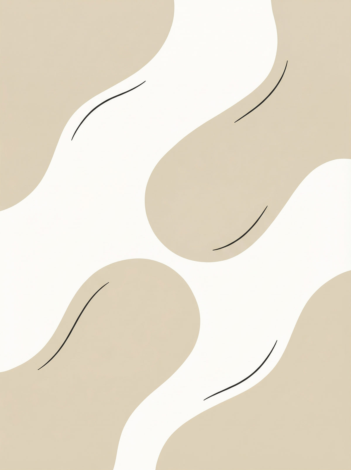 Poster in black frame