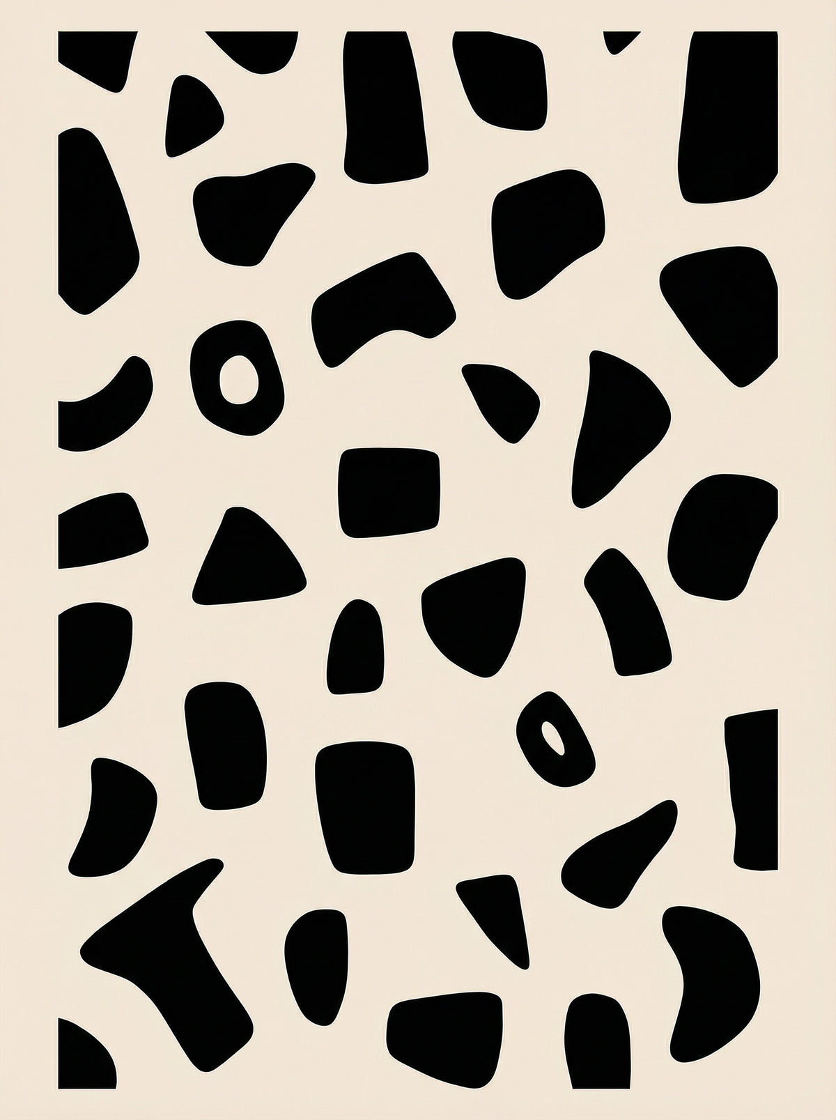 Poster in black frame