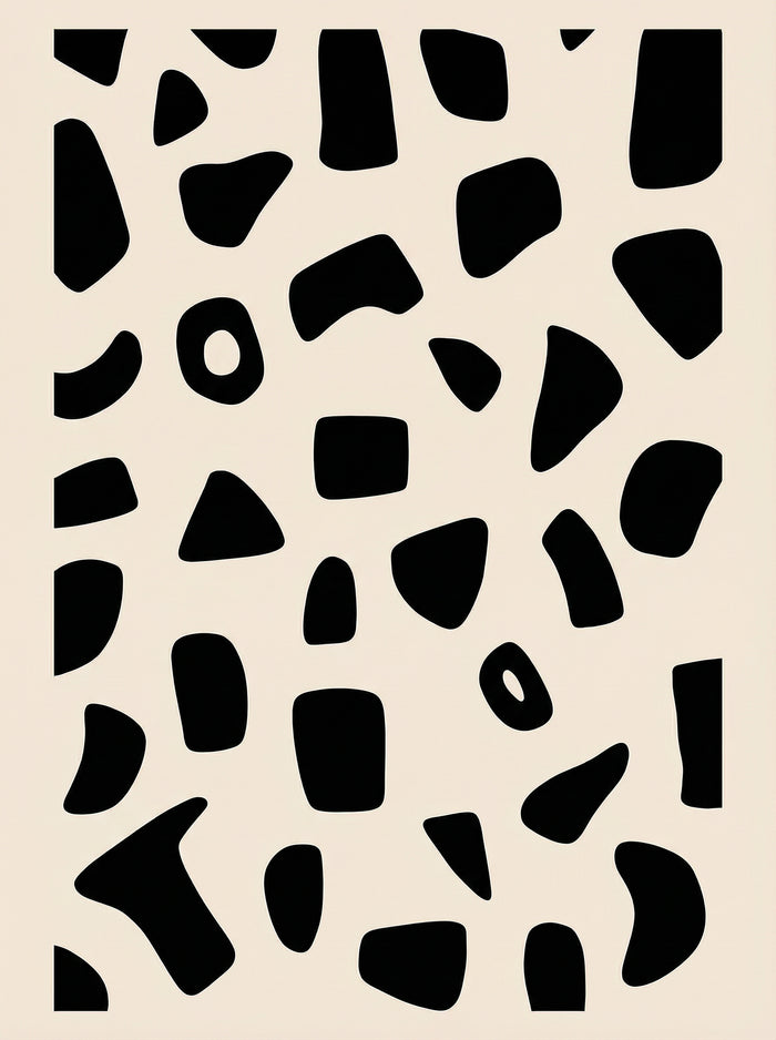 Poster in black frame