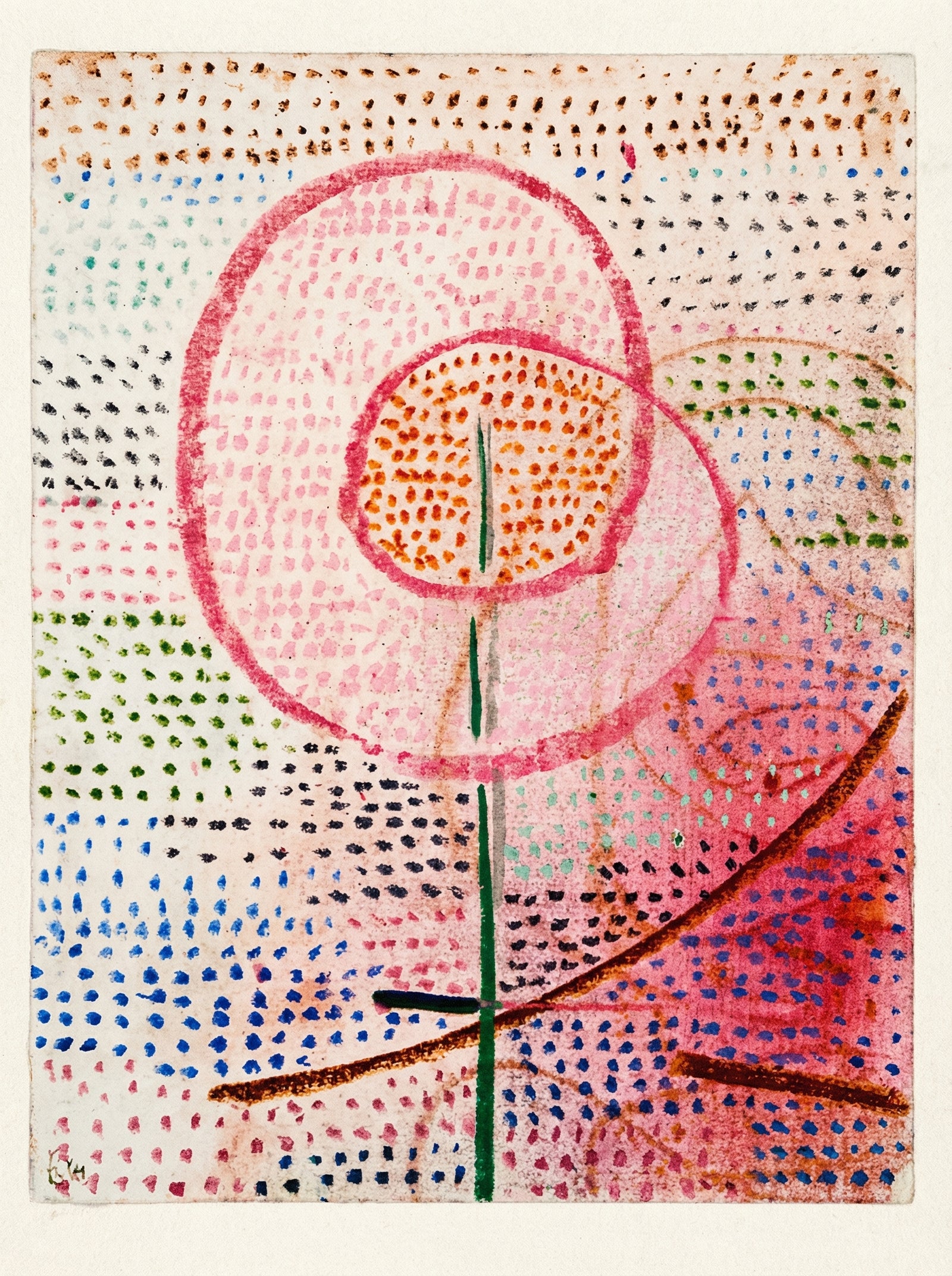 Poster in black frame