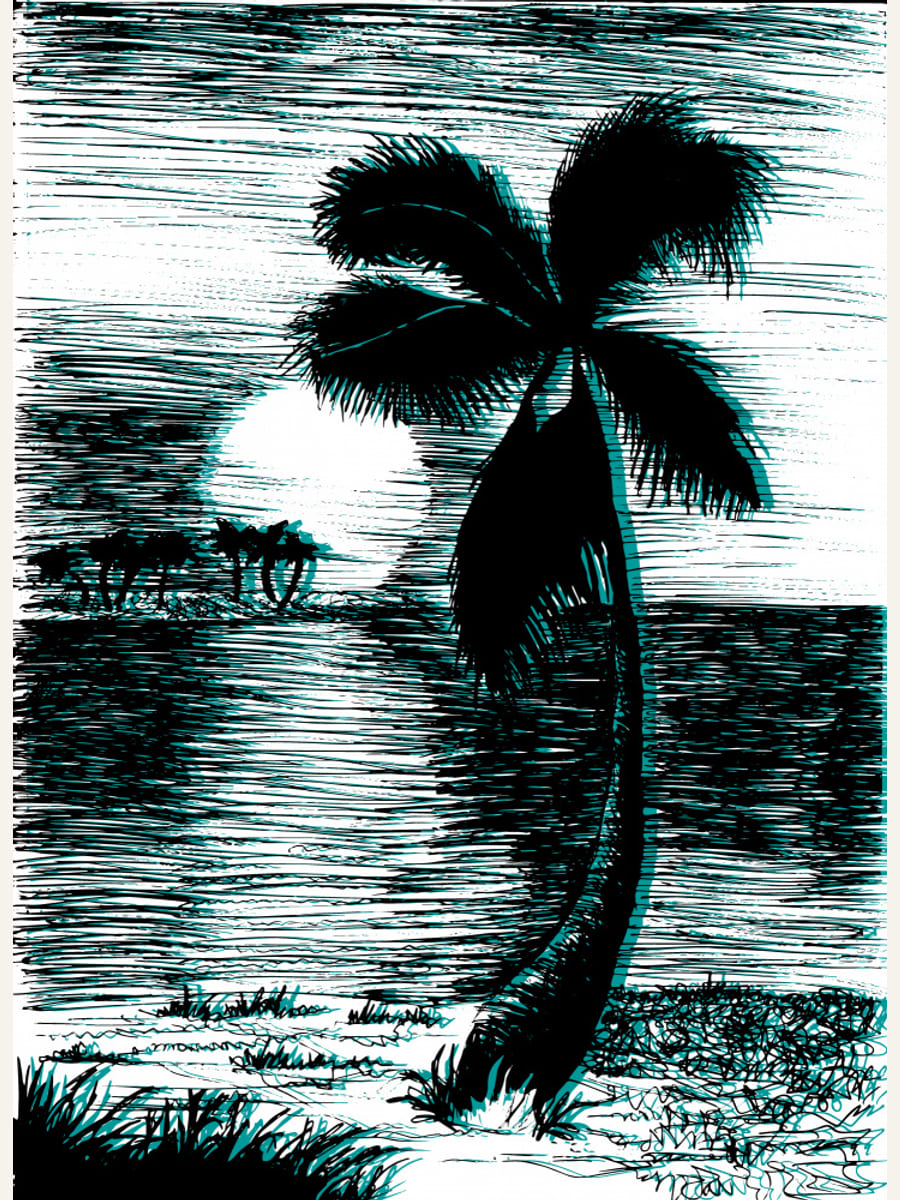 Palm5 Poster – poster and art print