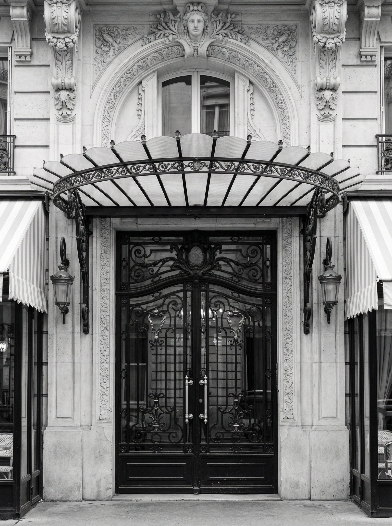 Poster in black frame