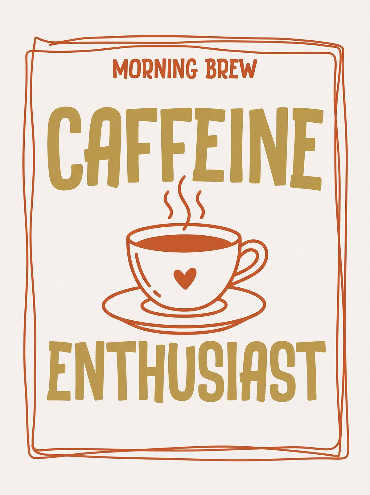 Poster in black frame