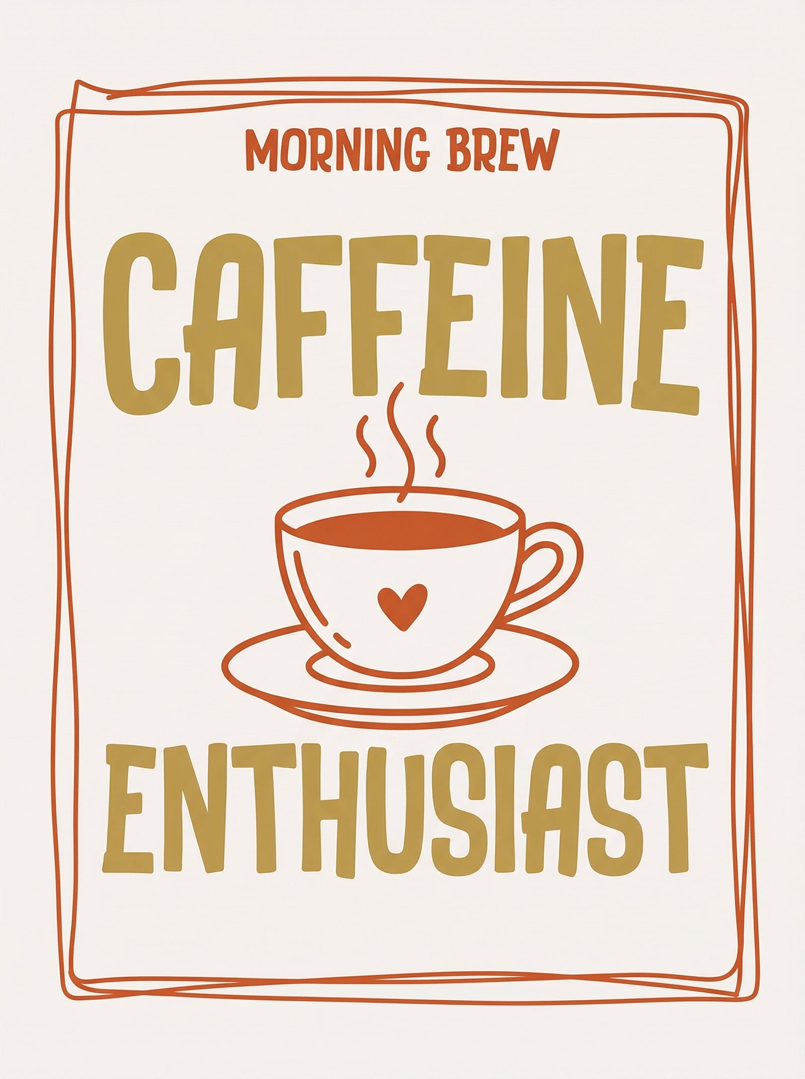 Poster in black frame