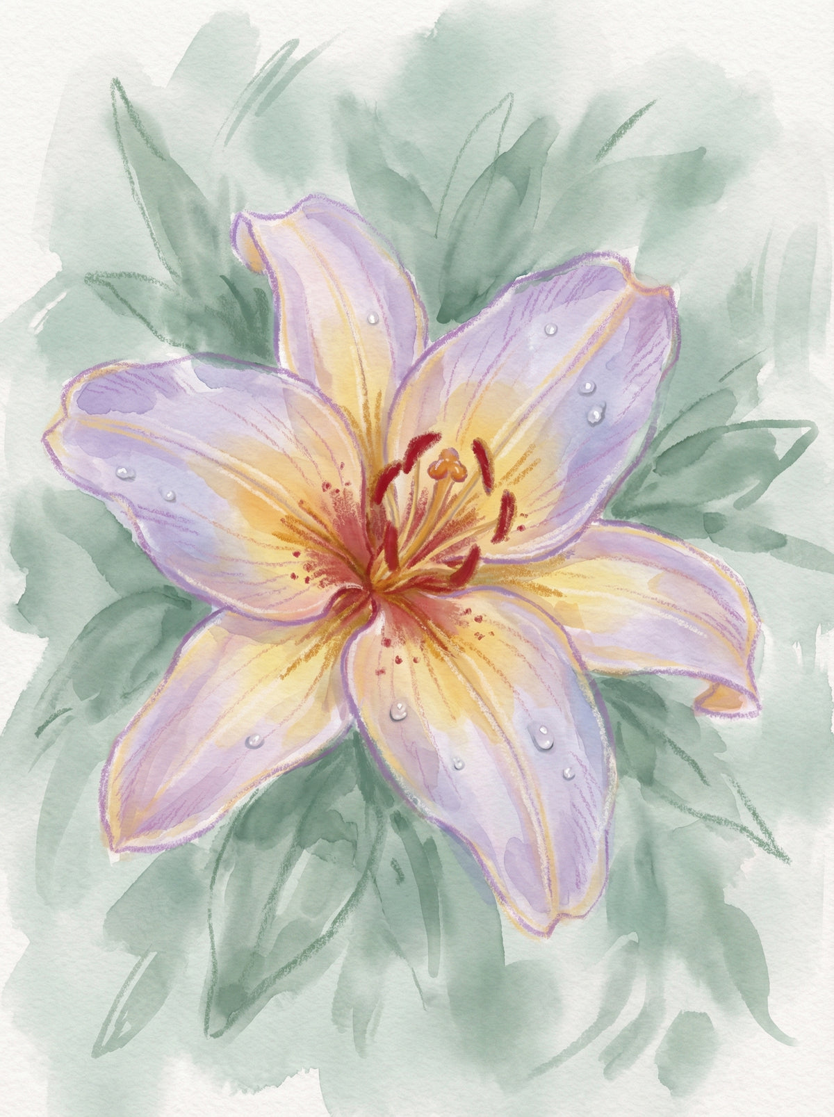 Poster in black frame