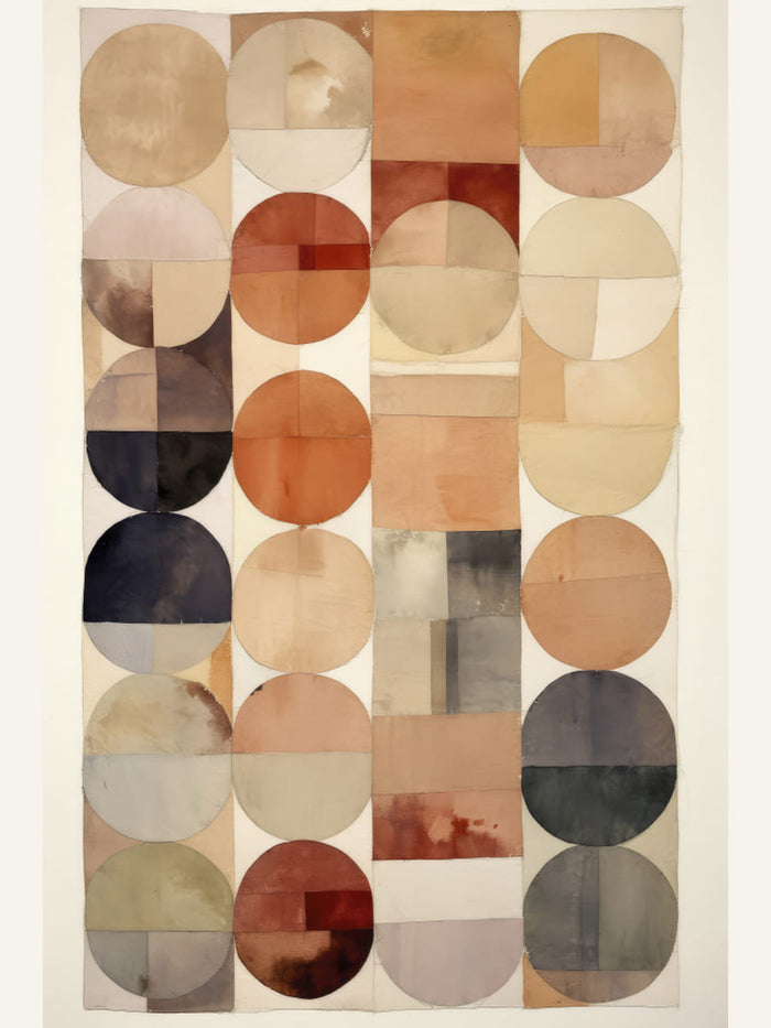 Pastel Circles Poster – poster and art print