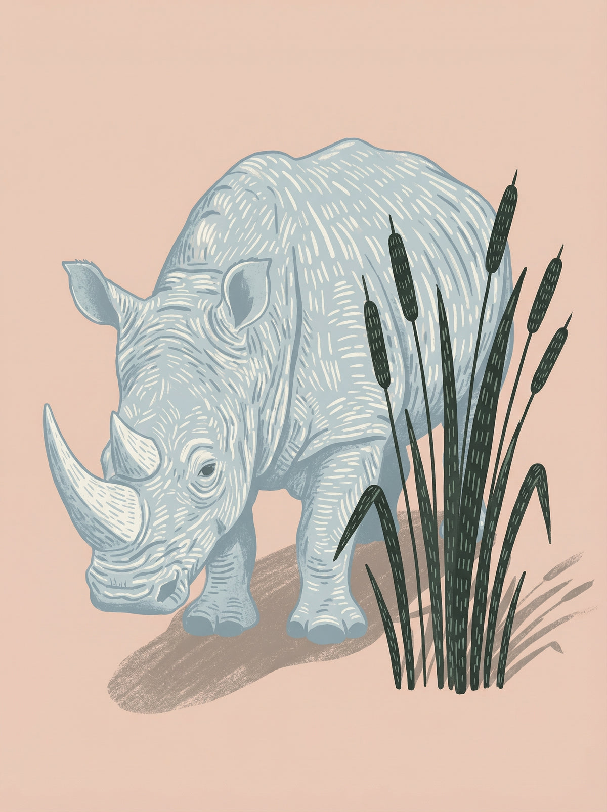 Poster in black frame