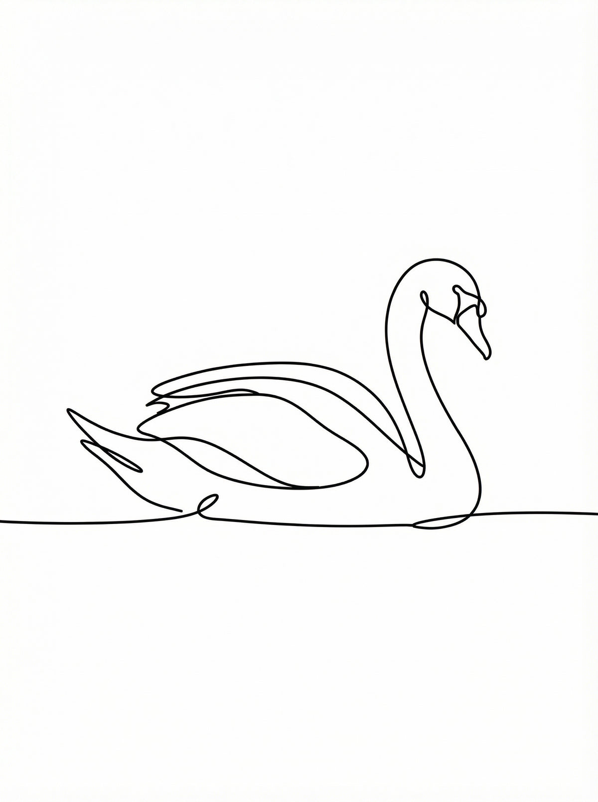 Poster in black frame