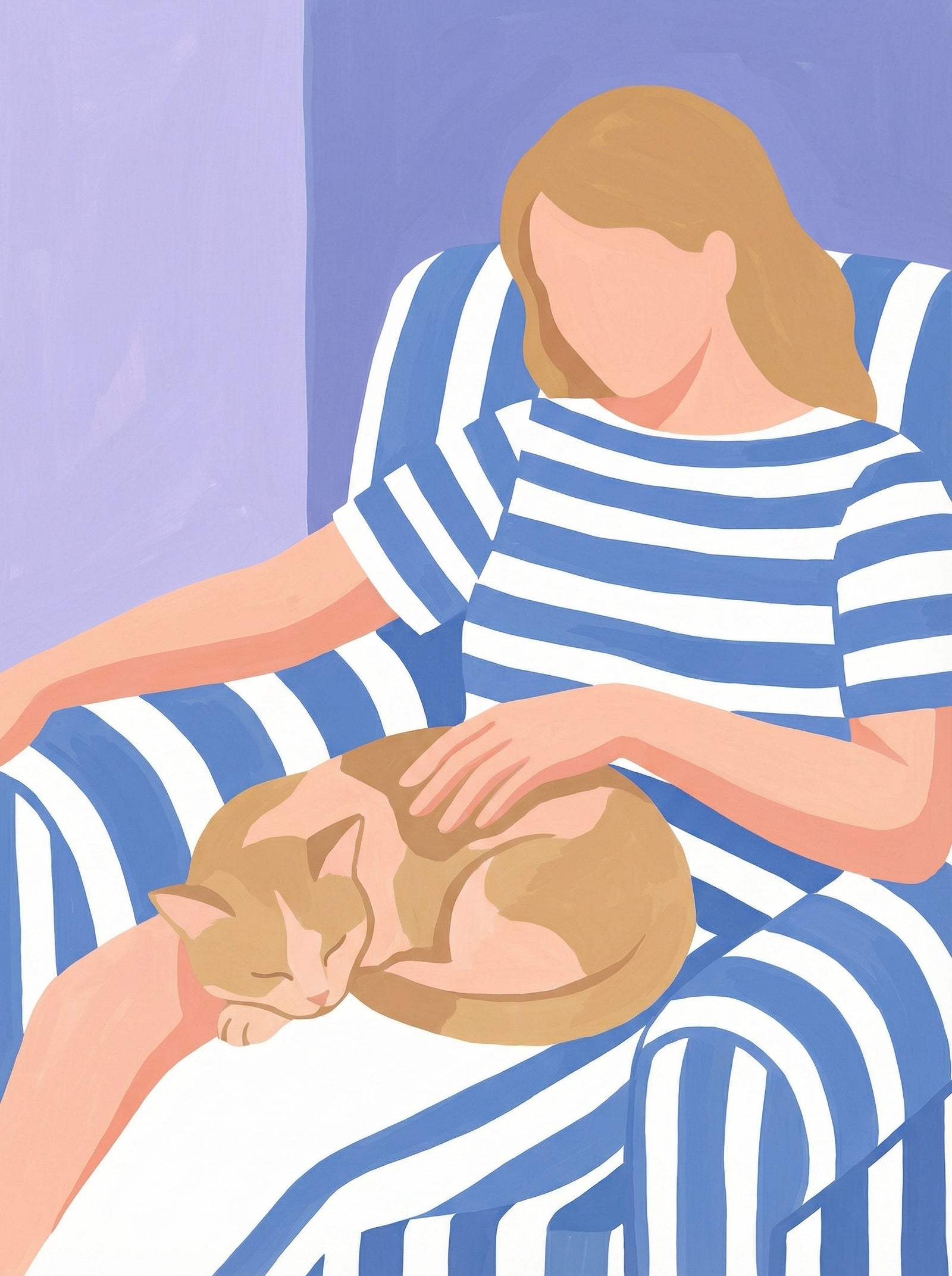 Poster in black frame