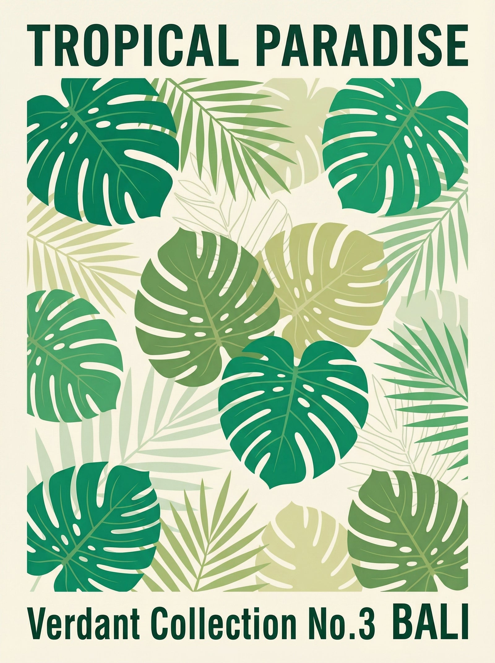 Poster in black frame