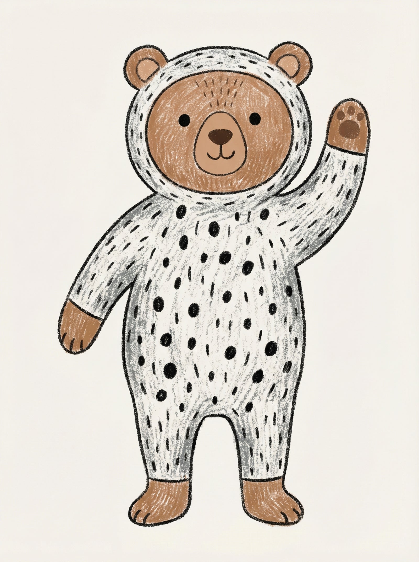 Poster in black frame