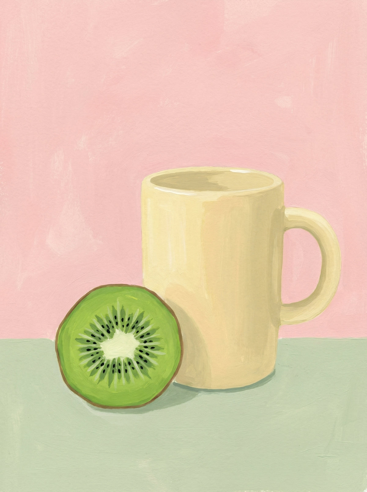 Poster in black frame