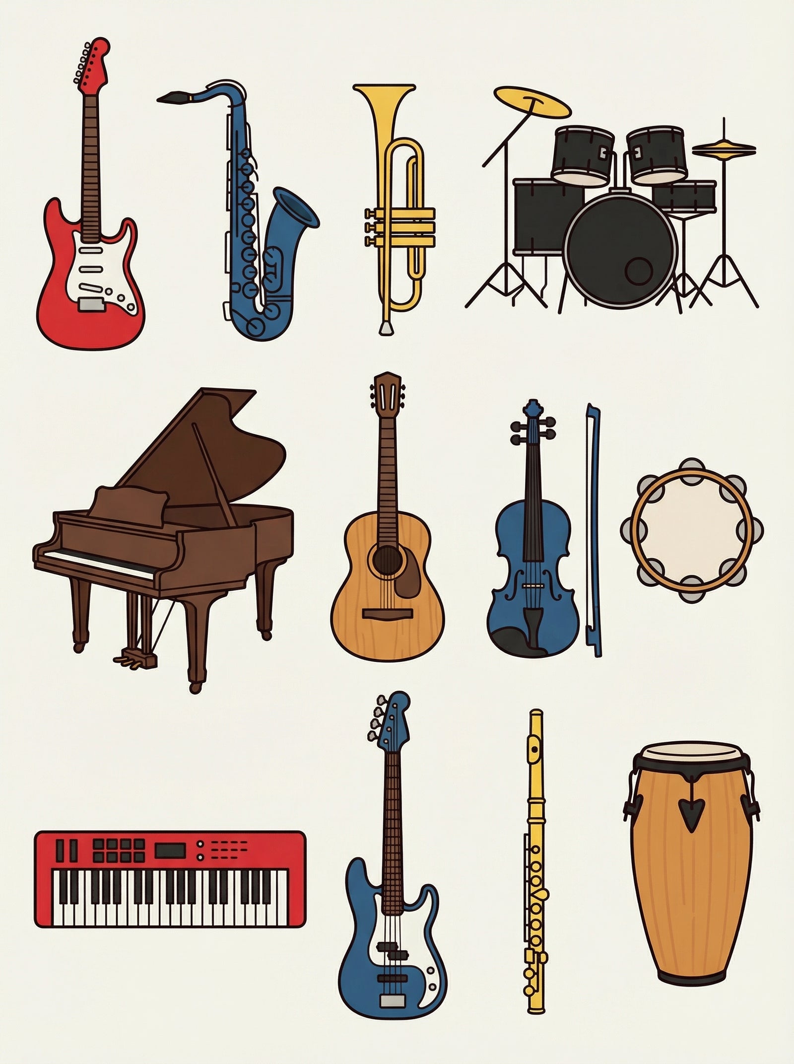 Poster in black frame