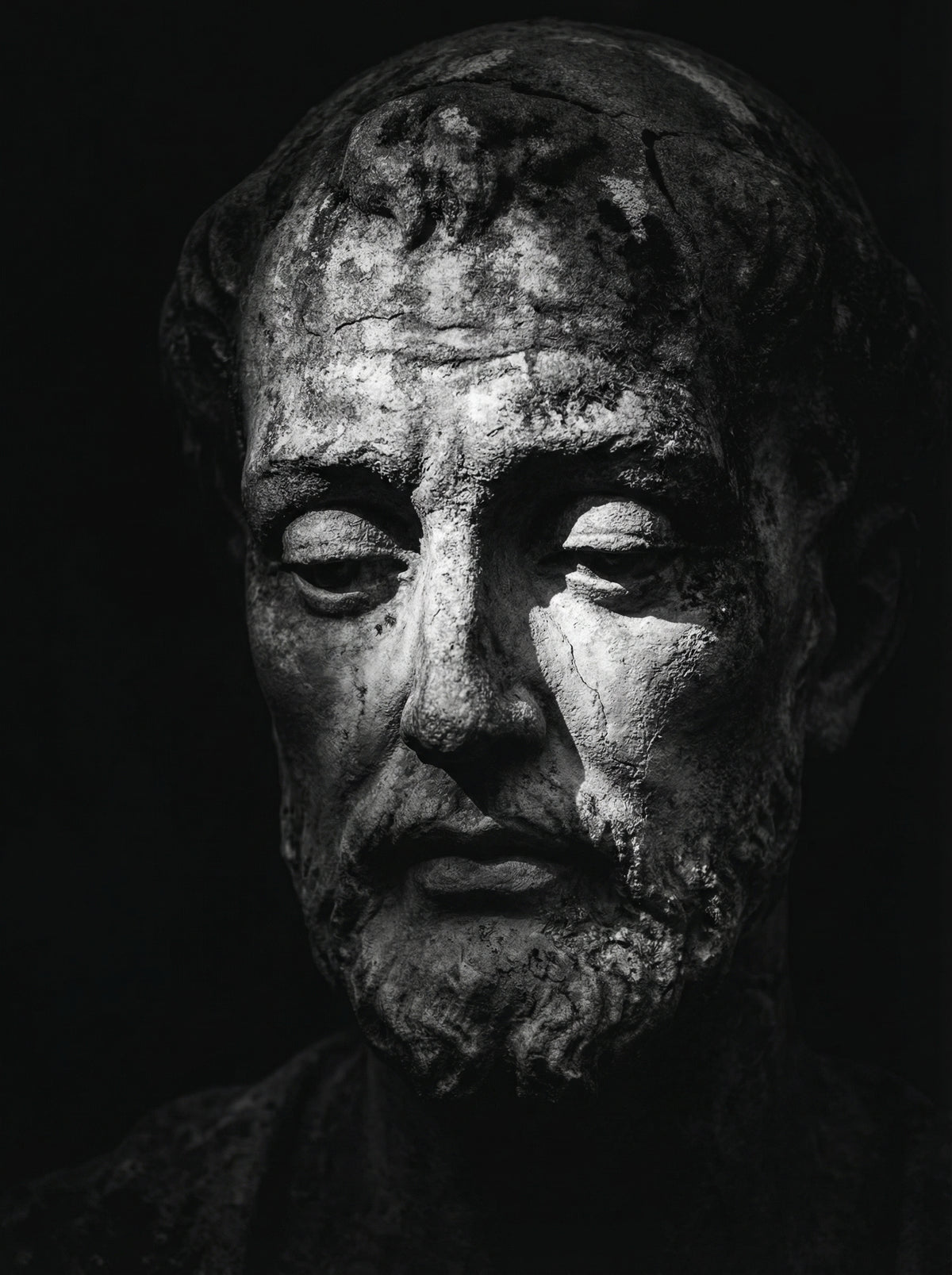 Poster in black frame