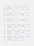 Plakat Purple Howdy – plakat i druk artystyczny