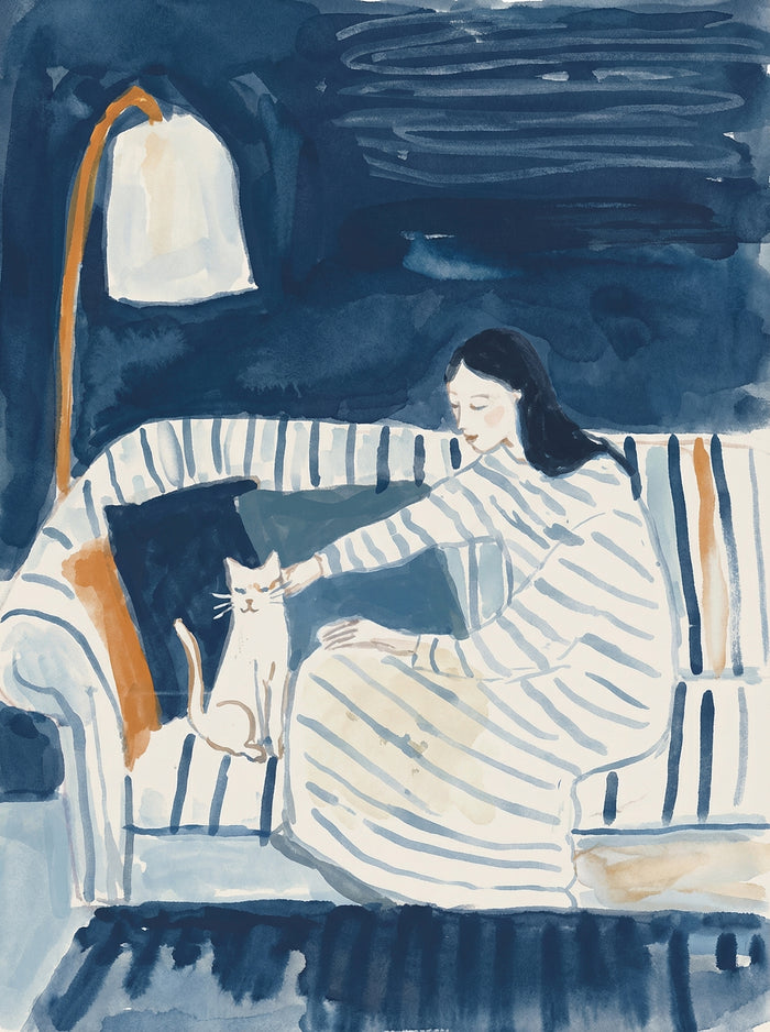 Quiet Companionship Blue – poster e stampa artistica