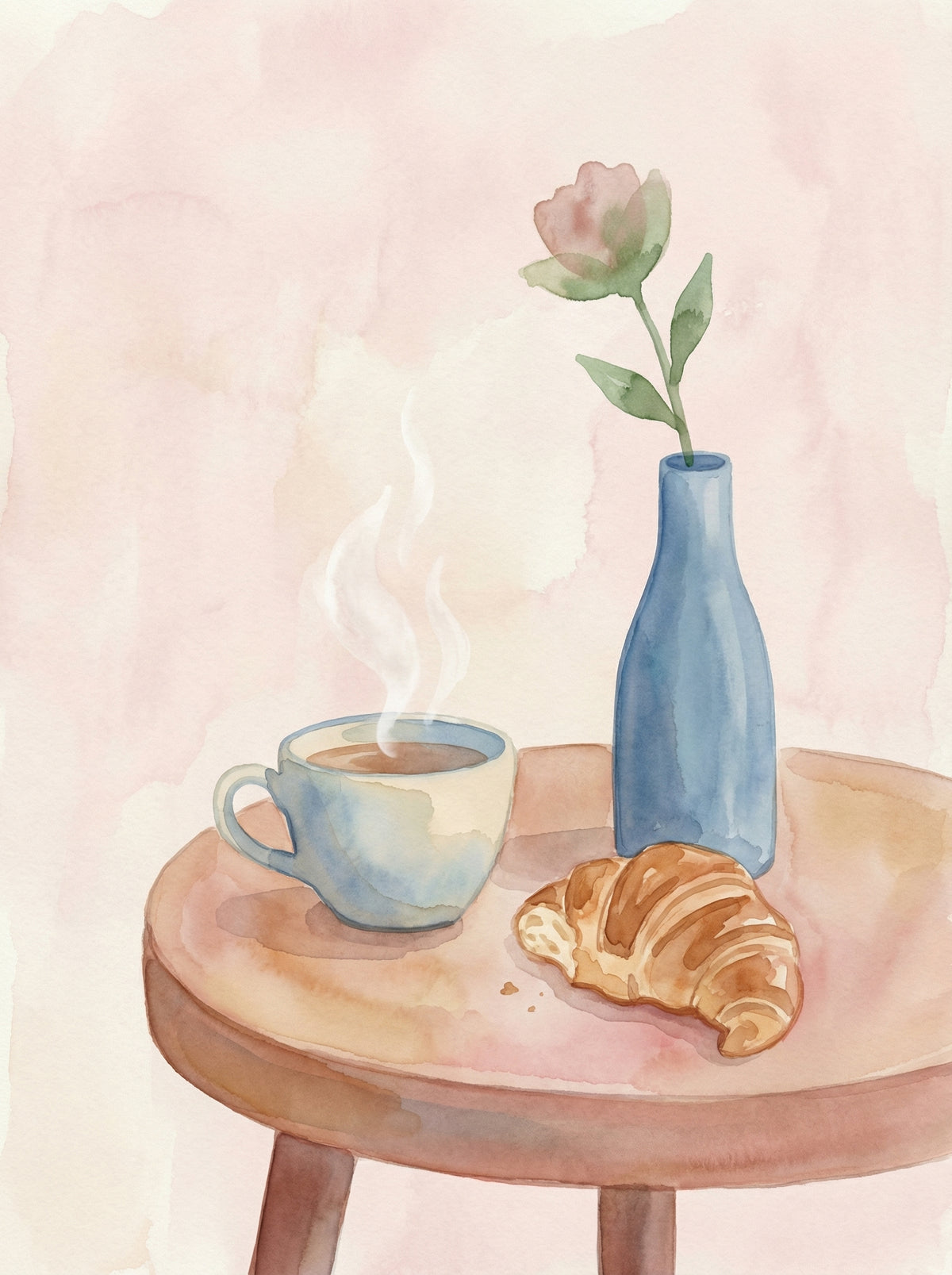 Poster in black frame