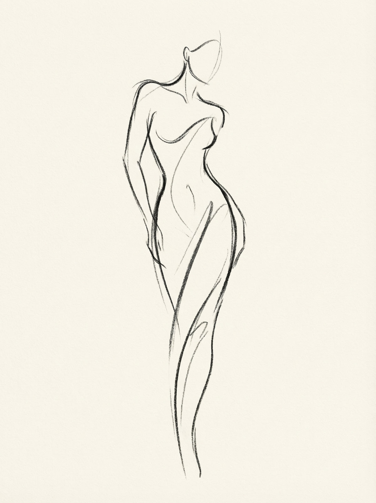 Poster in black frame