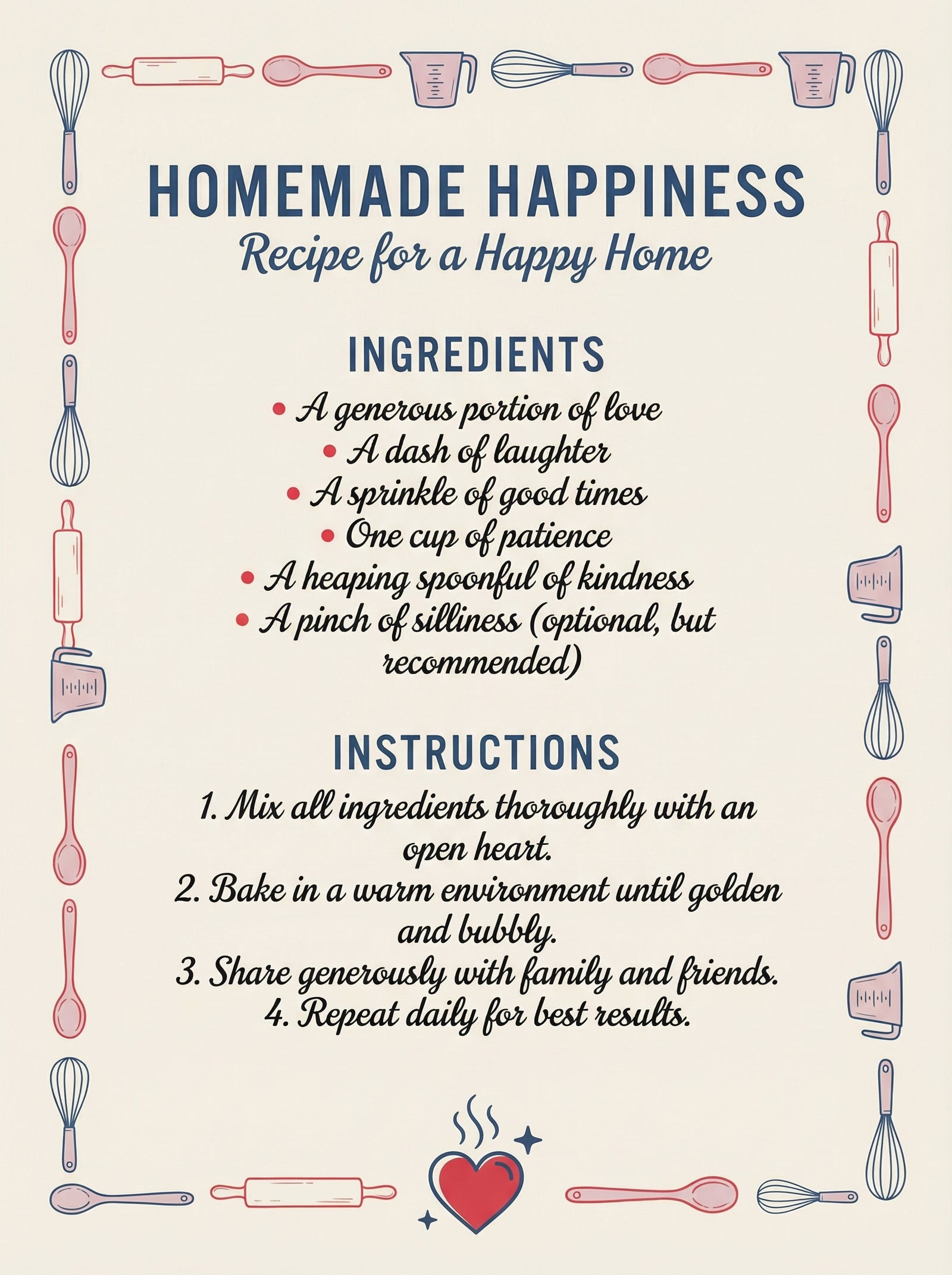 Poster in black frame