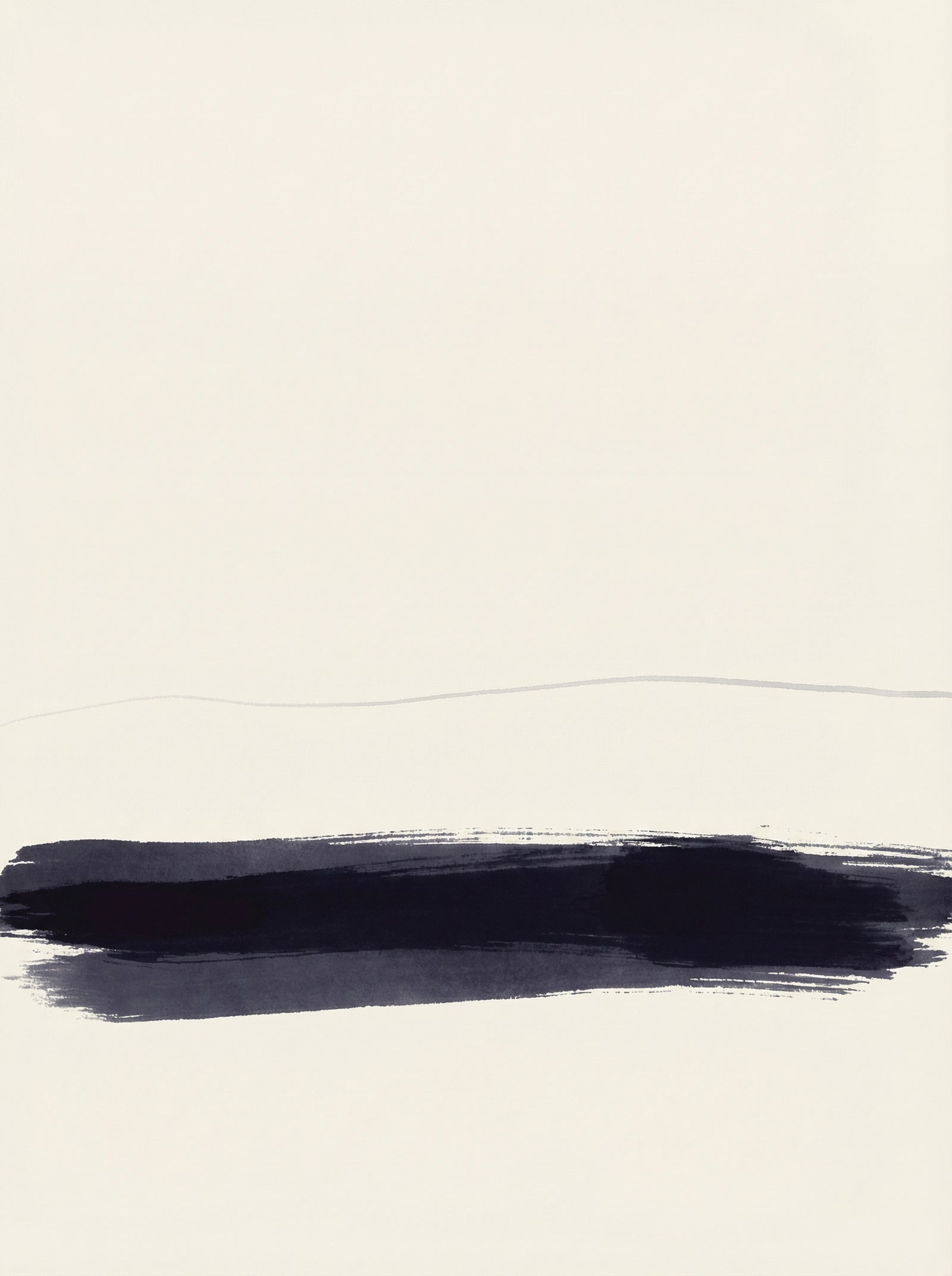 Poster in black frame