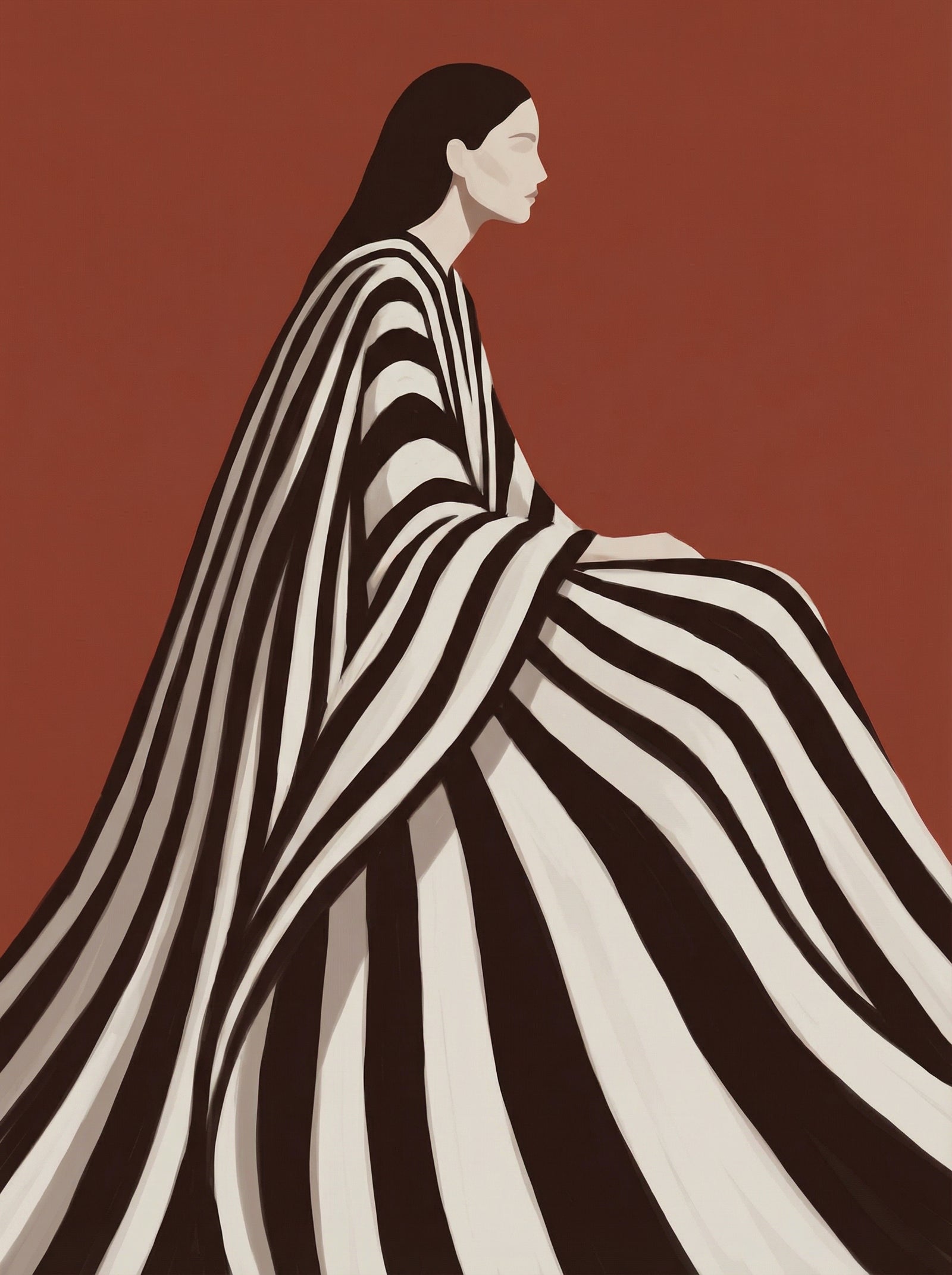 Poster in black frame