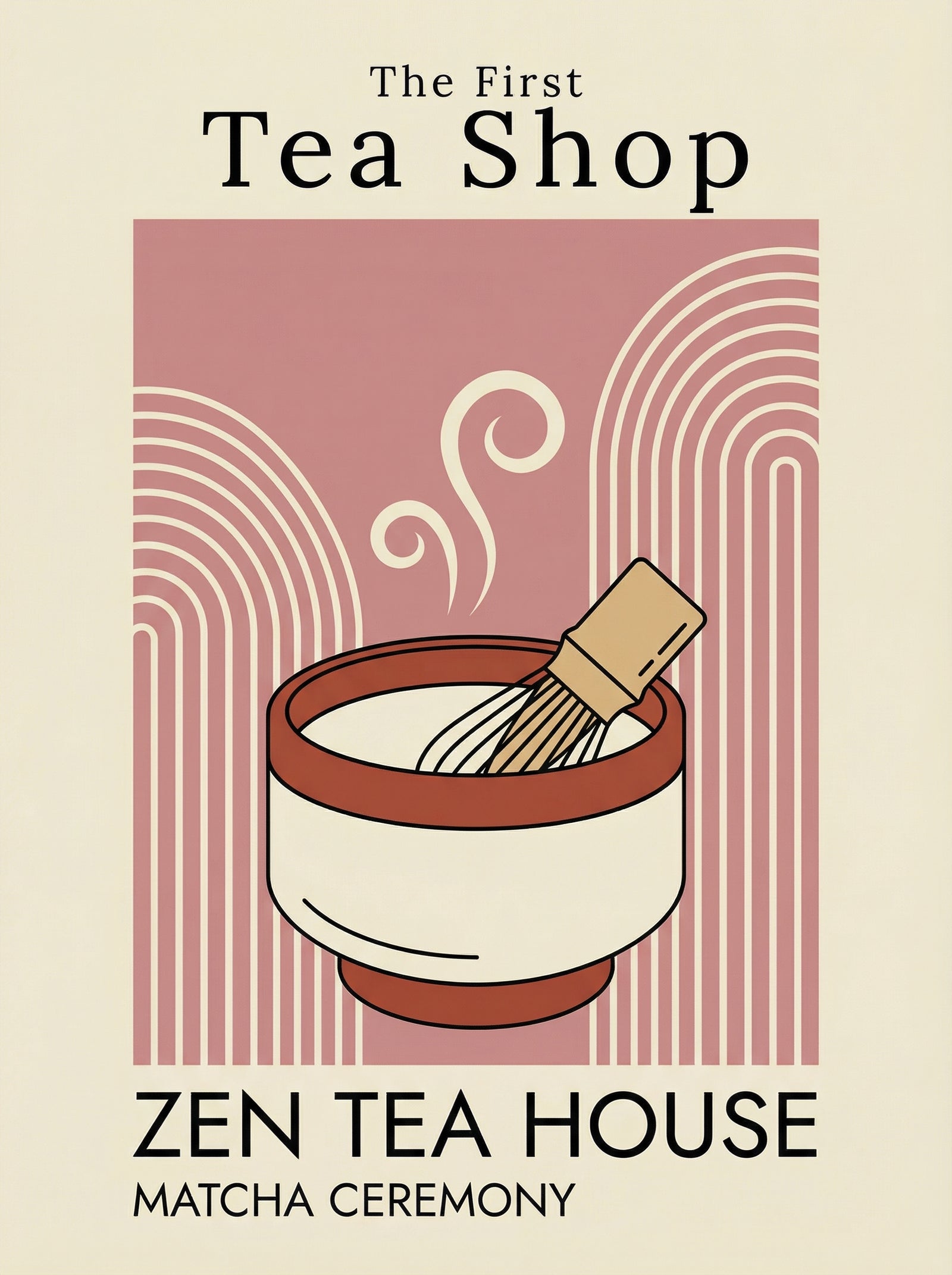 Poster in black frame