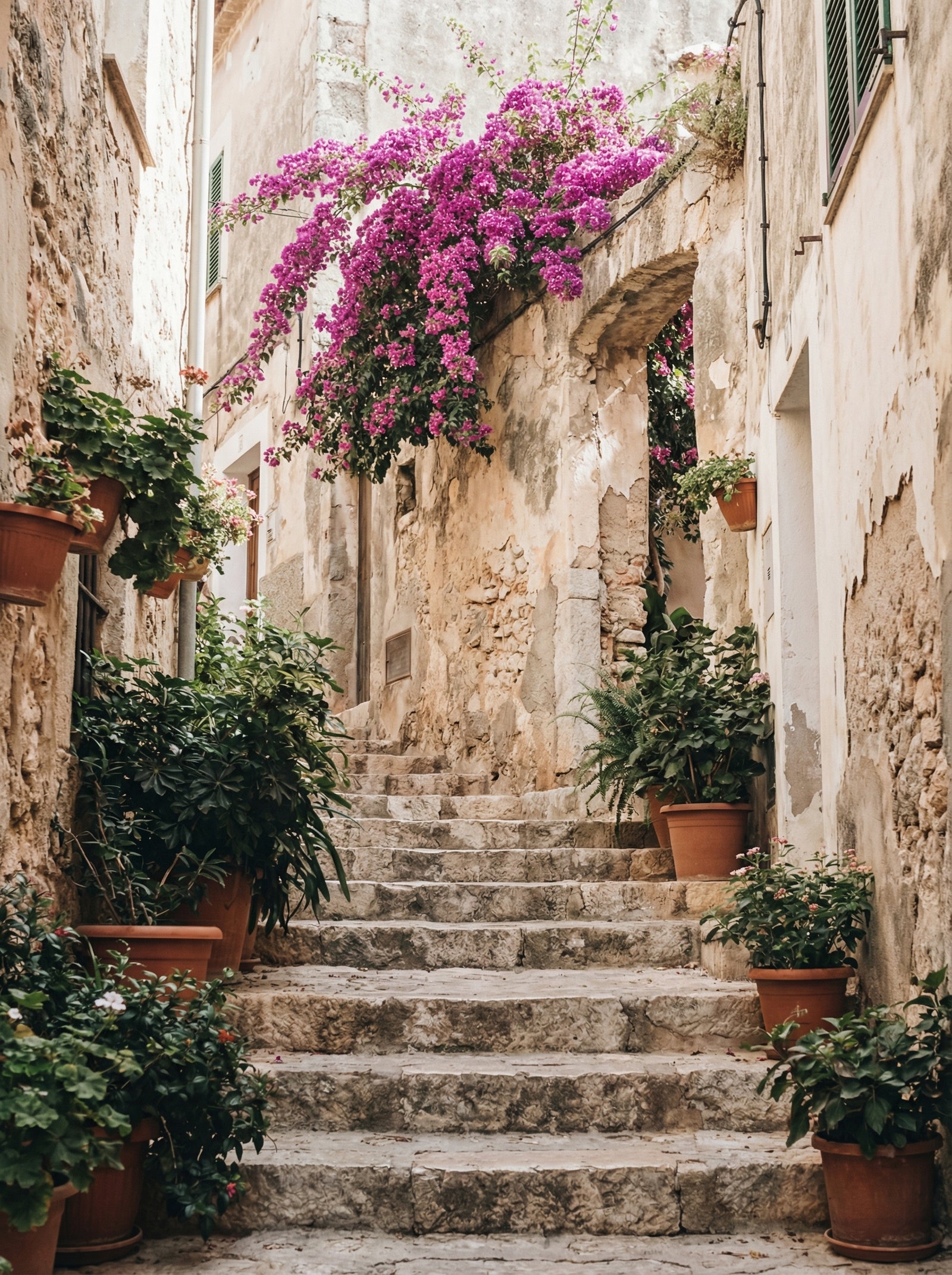 Poster in black frame