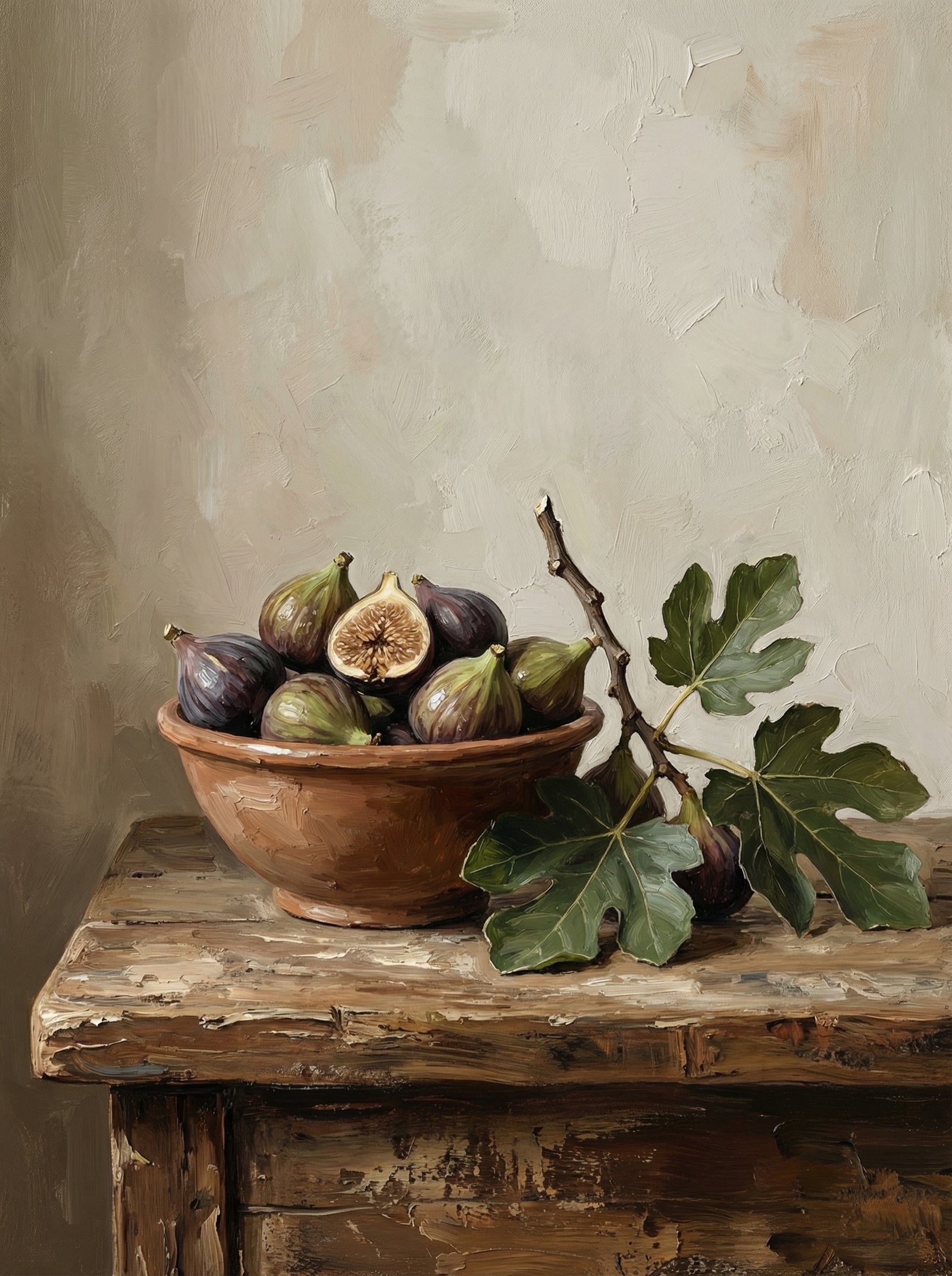 Poster in black frame