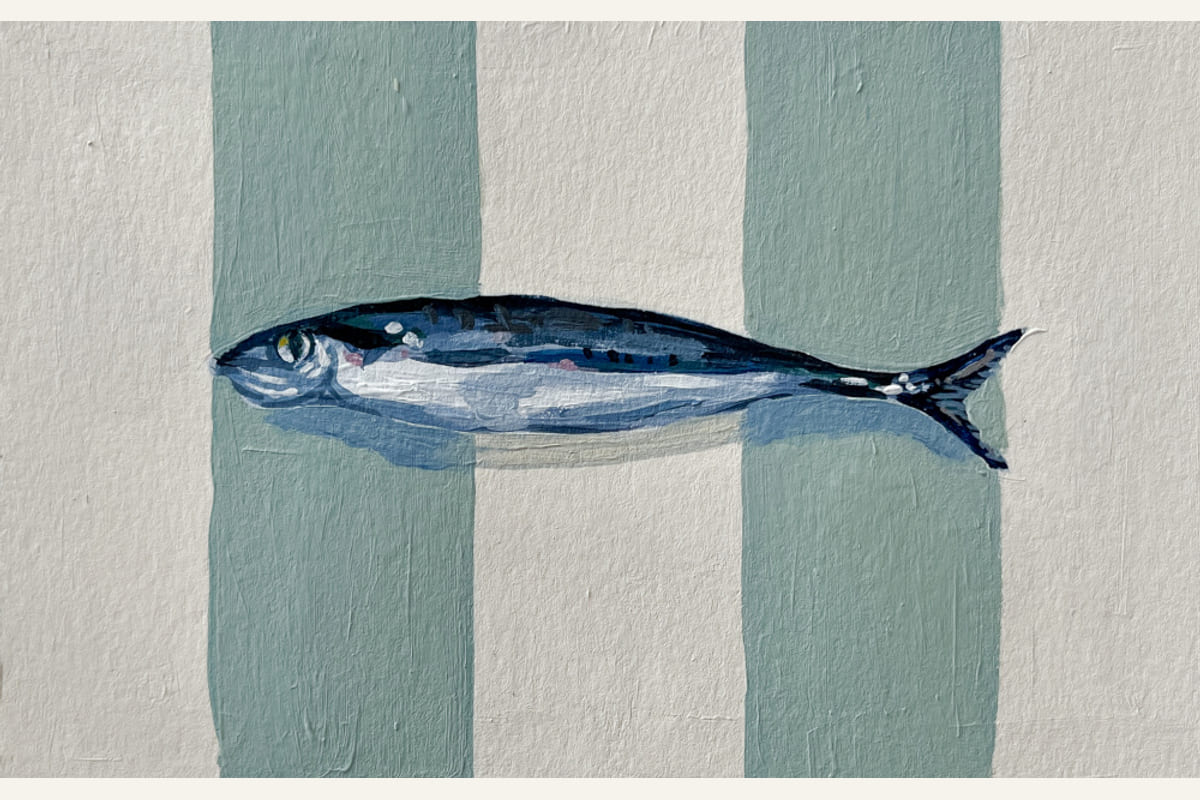 Salt & Stripe Poster – plakat og kunsttryk