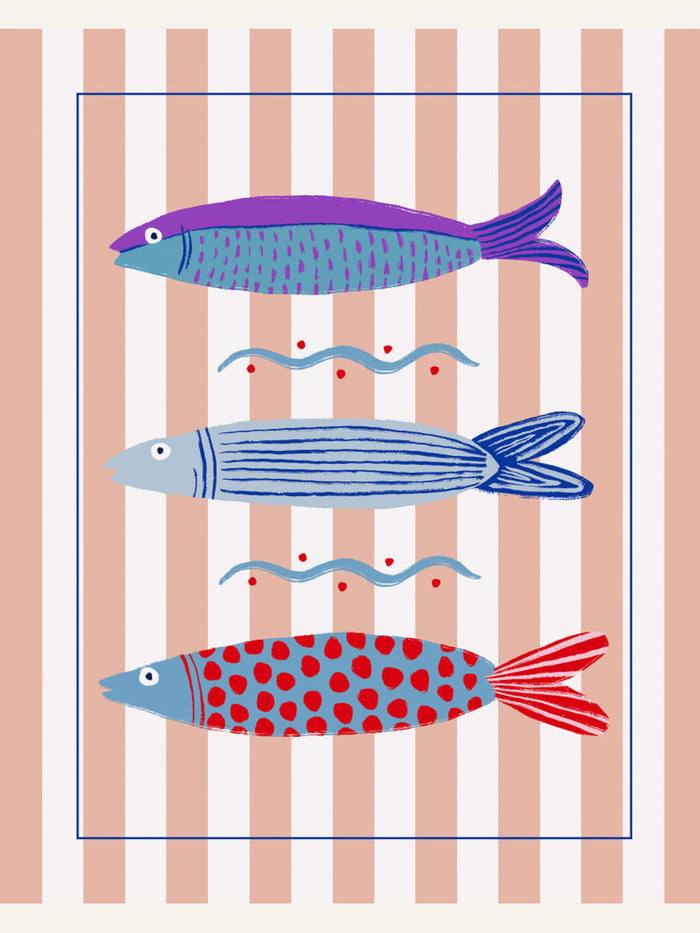 Sardines Poster – poster and art print
