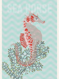 Sea life sea horse Neptune's joy Poster – poster and art print