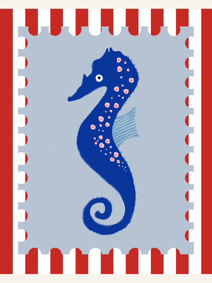 Seahorse -juliste – juliste ja taidepainatus
