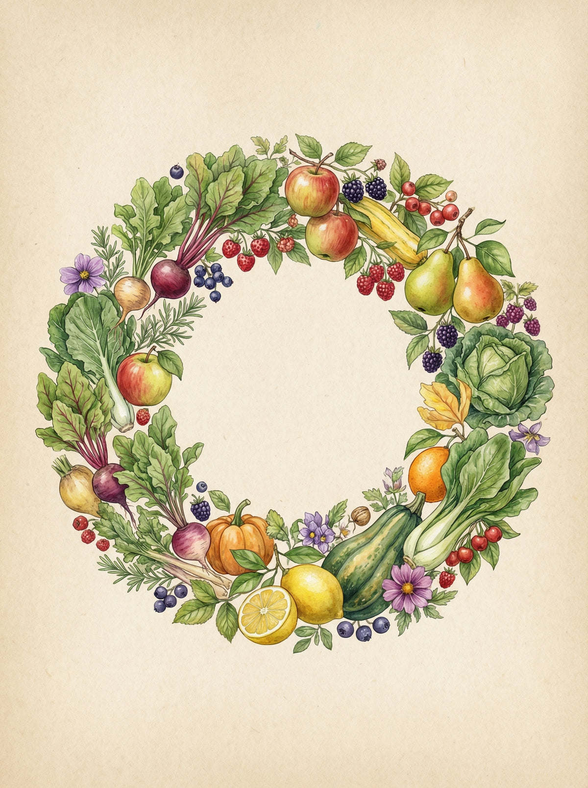 Poster in black frame