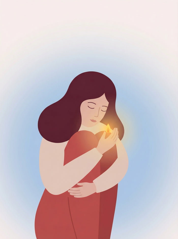 Self Embrace – plakat og kunsttryk