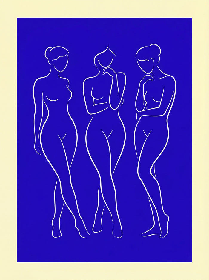 Poster in black frame