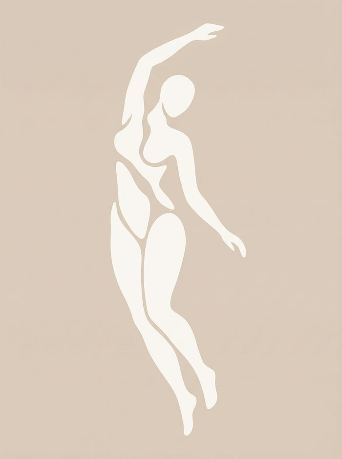 Poster in black frame