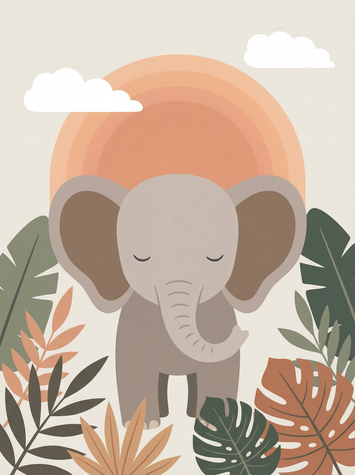 Poster in black frame