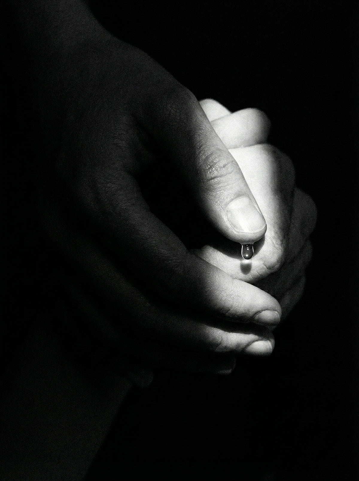 Poster in black frame