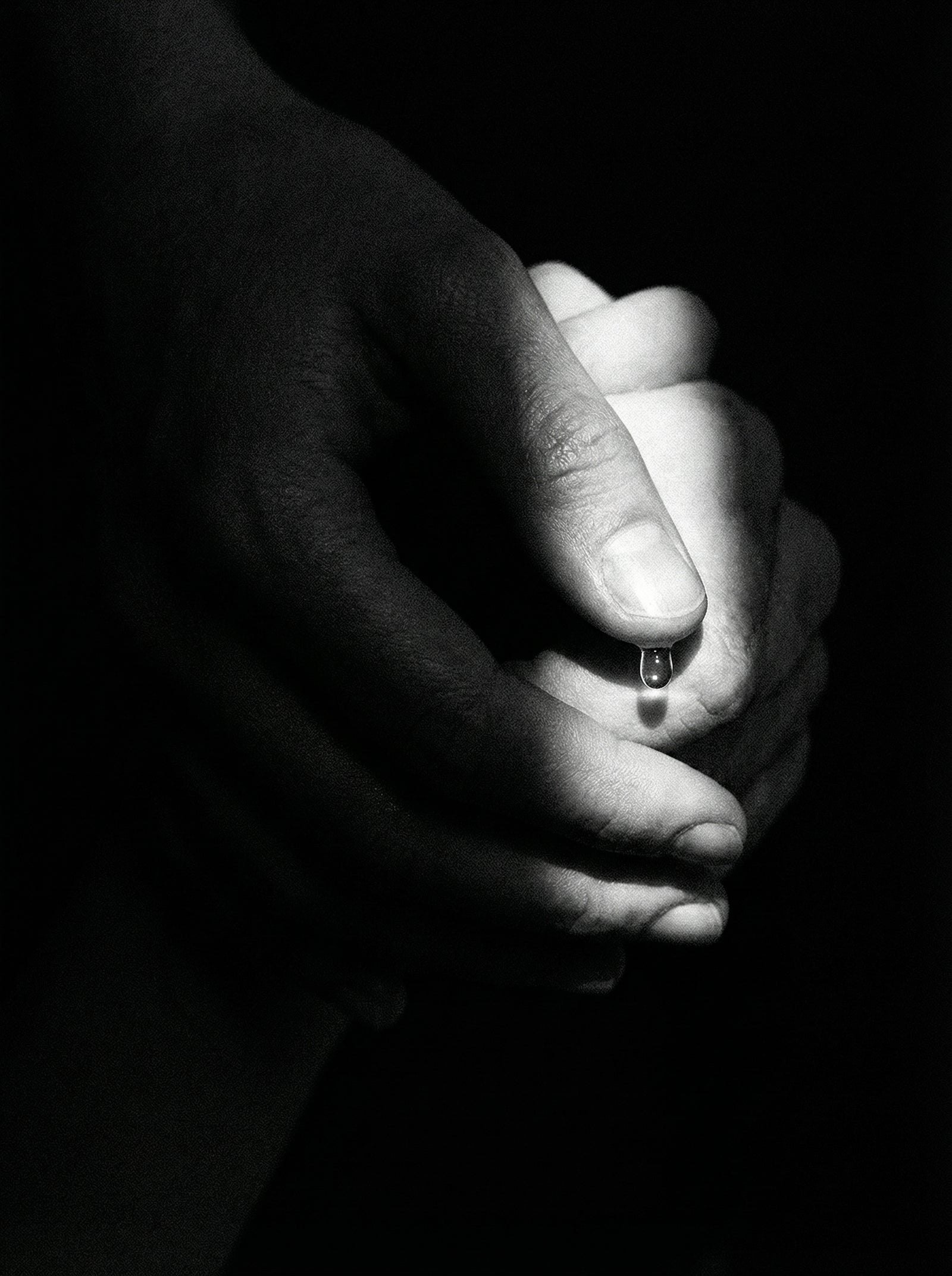 Poster in black frame