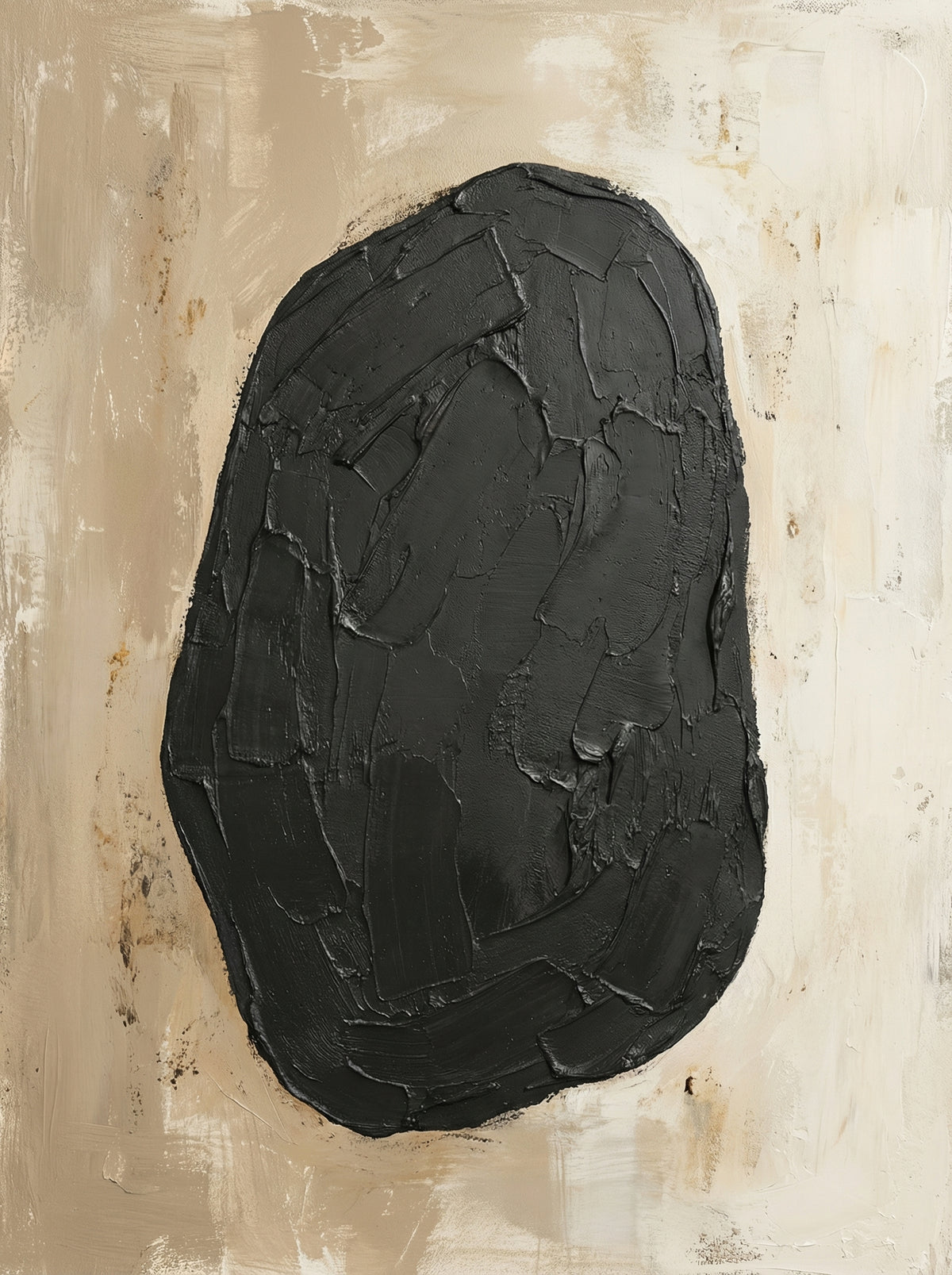 Poster in black frame