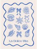 Shells & Bows Poster – poster och konsttryck
