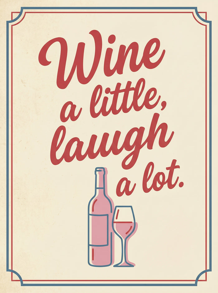 Sip Happens Check – plakat og kunsttryk